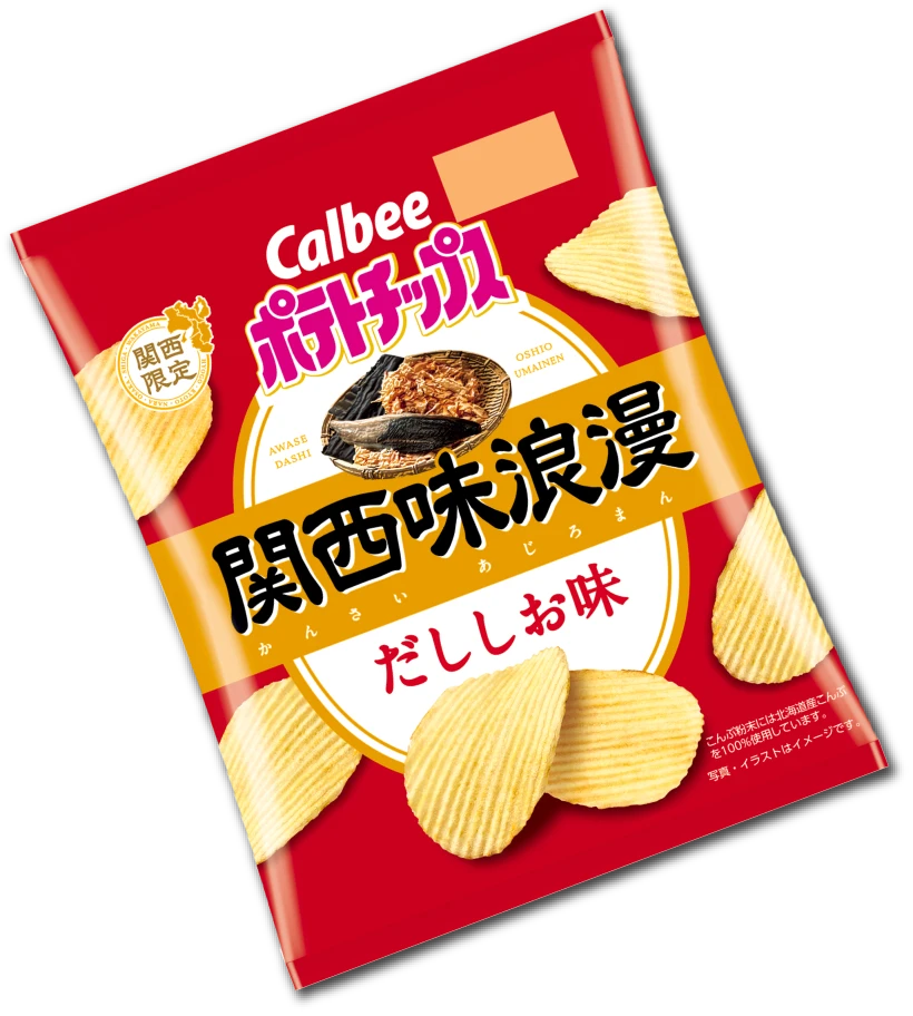 ポテトチップス関西味浪漫 だししお味